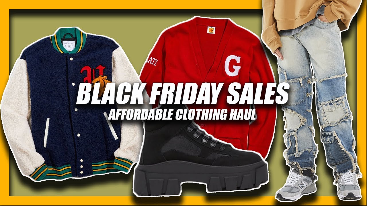 AFFORDABLE BLACK FRIDAY CLOTHING HAUL 2020 Men's Fashion & Streetwear