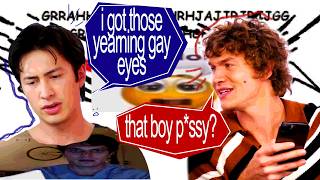 Heated Rivalry Press But Its Just Hudson Williams And Connor Storrie Lacking Media Training