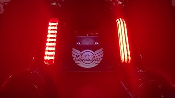Compare ProBEAM® 2014-Newer CVO™ Motorcycle LED Taillights vs. Stock H-D™ Panels ⚡️