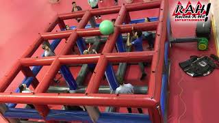 Rent our 9 Square Volleyball Inflatable Sports Game for your next party or event. screenshot 5