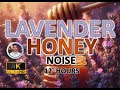 Lavender and honey noise  12 hours  black screen  for sleep stress and tinnitus relief