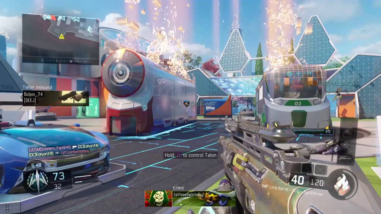 VMP long barrel setup destroys on nuketown! 50 piece! Triple R.A.P.S