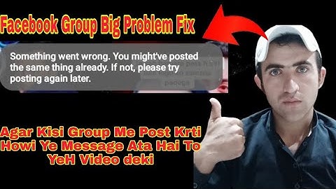 How To Fix When Facebook Group Say Something Went Wrong 100%working 2025 #2 Viral