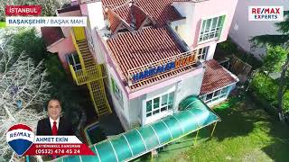 REMAX EXPERTS'ten Başakşehir Sular Vadisine sıfır konumda satılık villa