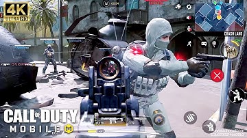 HARDPOINT Call of Duty Mobile 4K ‘Crash’ Map Gameplay