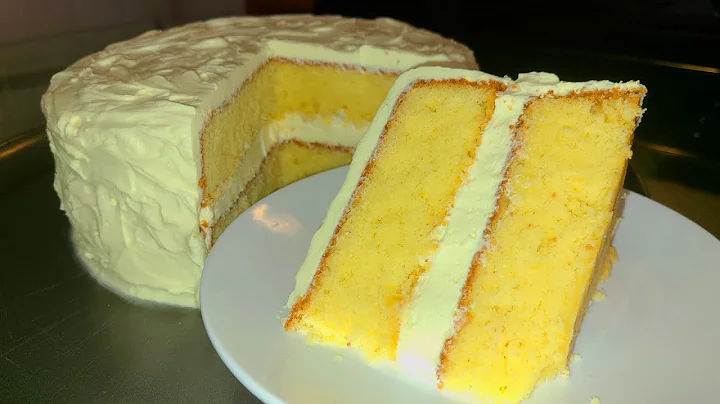 Lemon Supreme Layer Cake from scratch