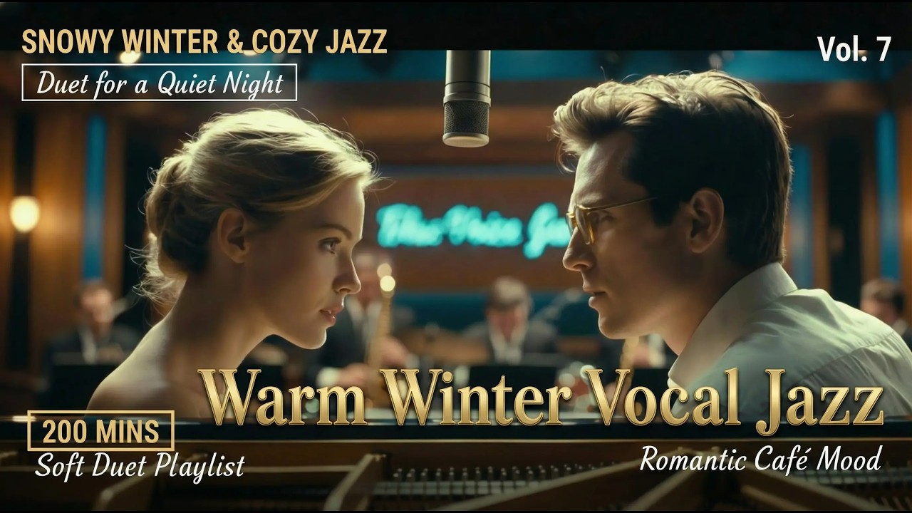 Vocal Jazz Playlist | Warm Winter Vocal Jazz • 200 Min ❄️ | 겨울밤의 낭만, 따뜻한 듀엣 & 보컬 재즈 플레이리스트 ✨