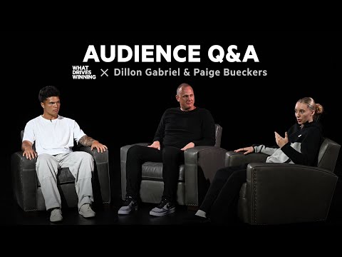 Audience Q&A with Dillon Gabriel and Paige Bueckers
