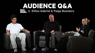 Audience Q&A with Dillon Gabriel and Paige Bueckers