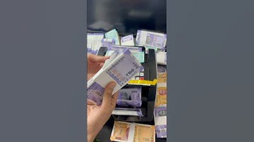 ASMR Csah Counting Machine ₹20000k #money  #countingdevice  #asmrshortvideo  #countingmachine