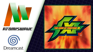 The King of Fighters XI | Atomiswave Sega Dreamcast | Serial Port SD Card
