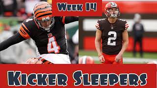Week 14 Kicker Sleepers Fantasy Football