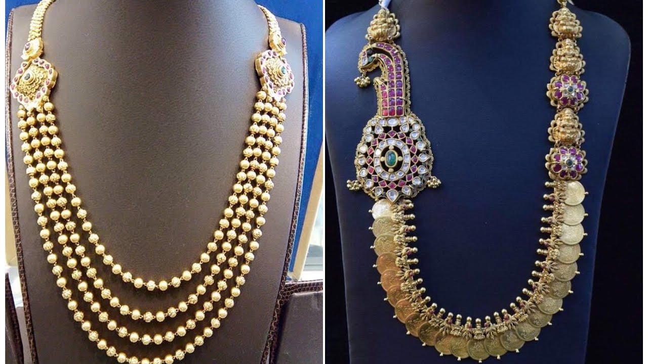 Multi layer Gold Haram Designs - YouTube