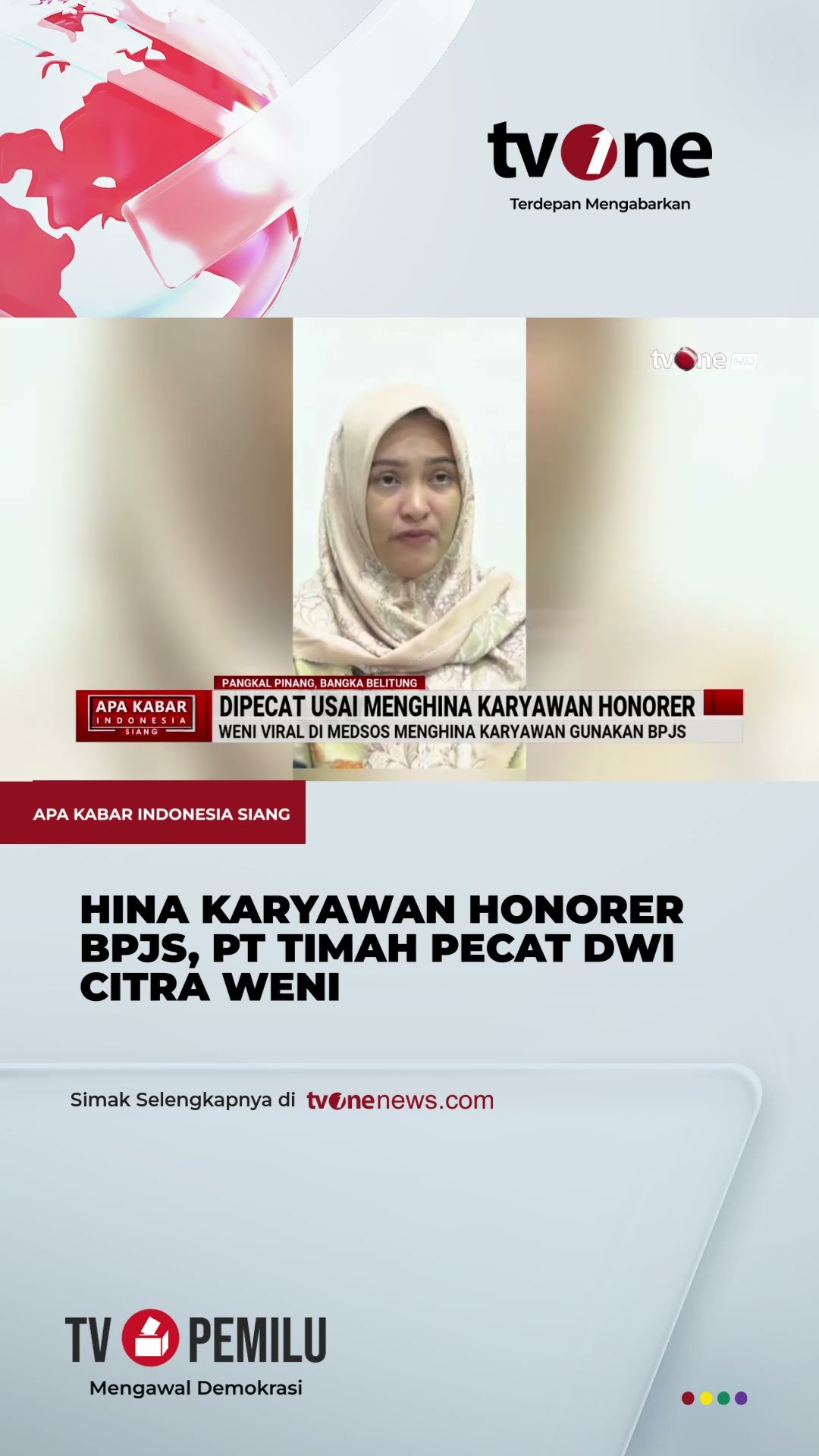 PT. Timah Pecat Pegawai yang Hina Karyawan Honorer | tvOne