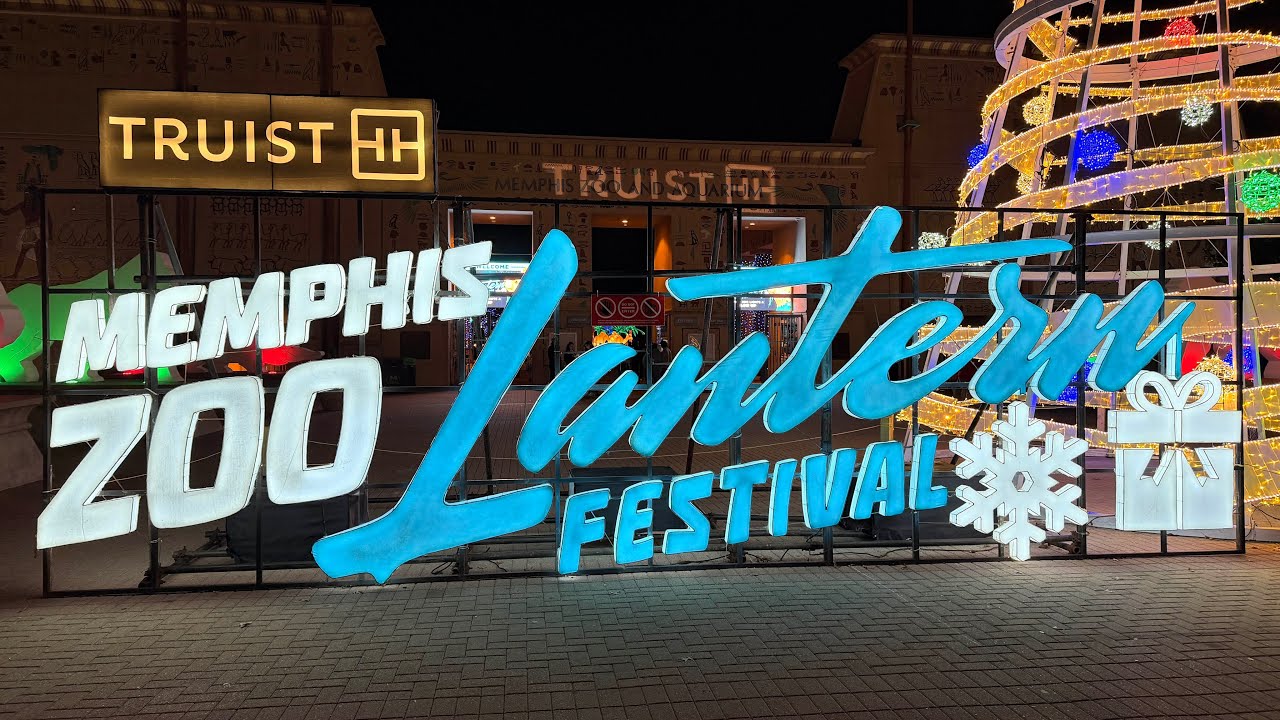 Memphis Zoo Light Show🔅⚡️💥