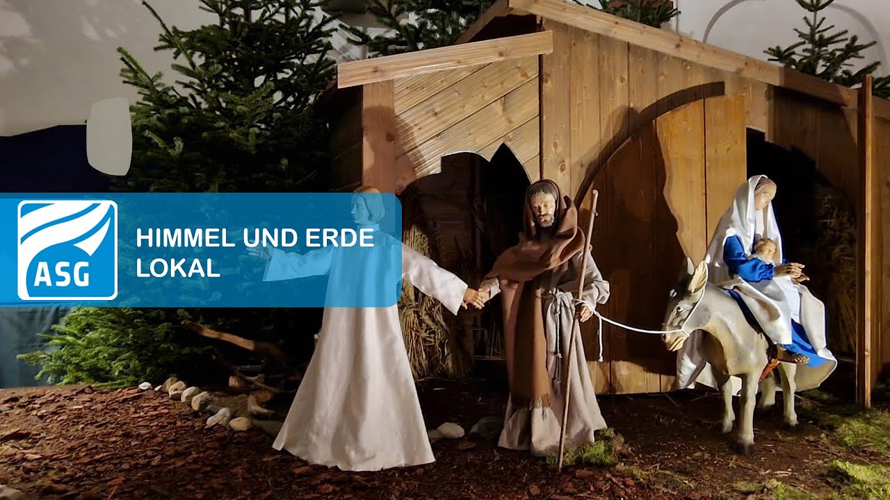 Die Krippe in der St Suitbertus Basilika in Kaiserswerth