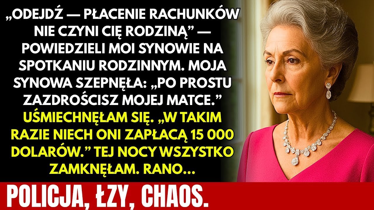 Na Spotkaniu Rodzinnym Moje Dzieci Mnie Odrzuciły    Więc Ja Odrzuciłam Ich Z Powrotem