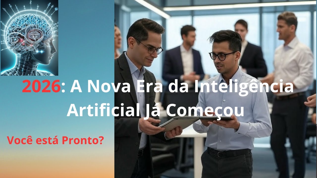 2026 A Nova Era da Inteligência Artificial Já Começou Você está pronto ...