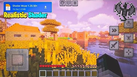 Top Ultra Realistic Shader for Minecraft Pe 1.20.51+ ❄️ | 100% Working & No Clickbait