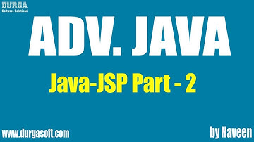 Adv Java-JSP-Part 2