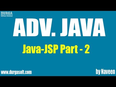 Adv Java-JSP-Part 2