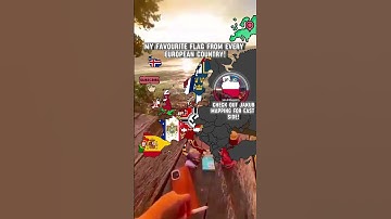 My favourite flag from each European country! #europe #geography #mapping #mapper #short #shorts #uk