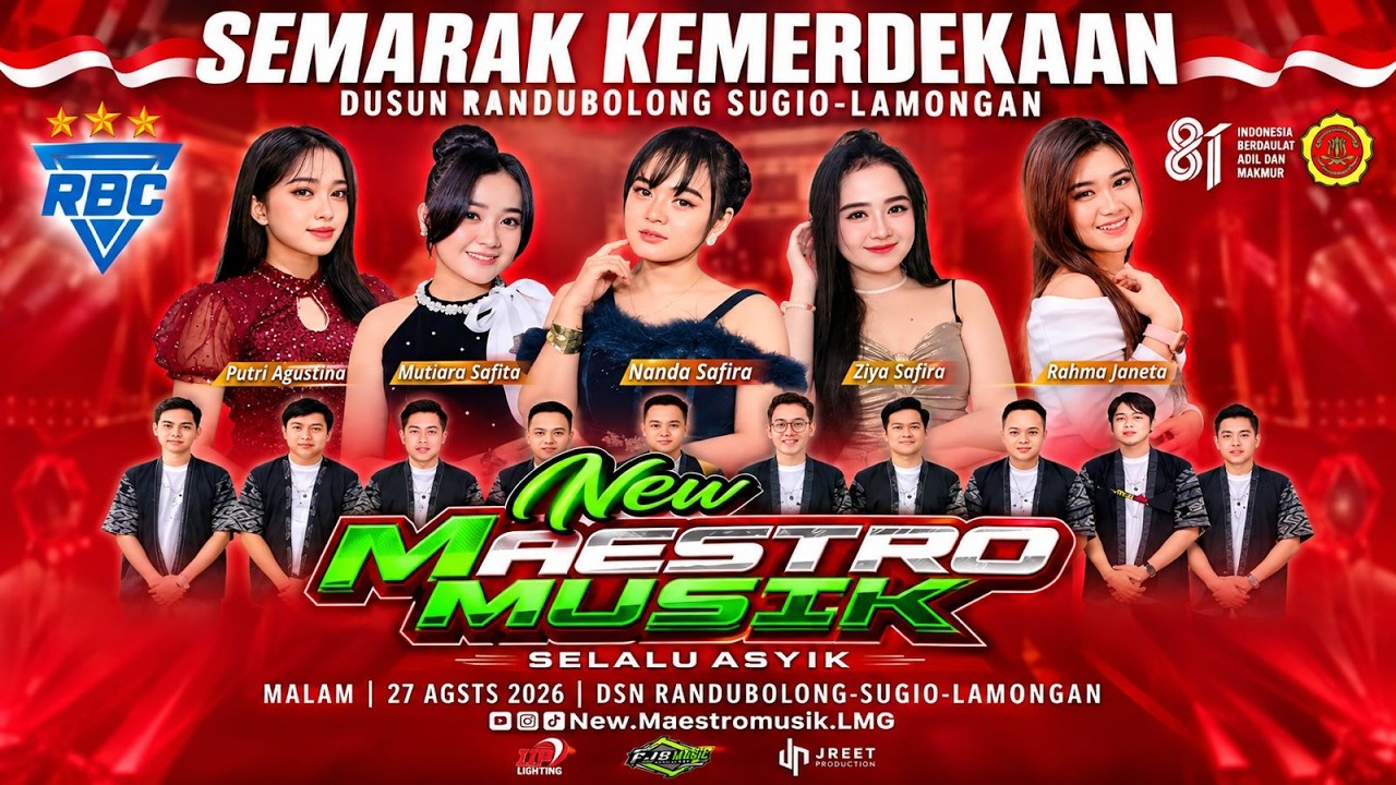LIVE RANDUBOLONG MERDEKA FEST BERSAMA NEW MAESTRO MUSIC