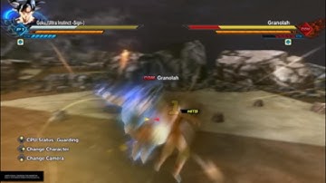 Xenoverse 2 UI GOKU tech combos