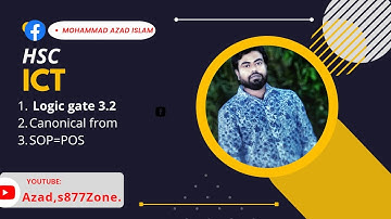 Boolean algebra:SOP and POS Canonical from in Bengali,WBCHSE Class 11 computer application lec-15