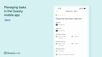 How to Manage Day-to-Day Tasks in the Guesty Mobile App | Guesty Lite