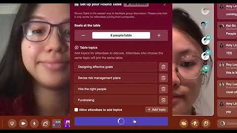 Introducing Round Table: Revolutionary Break-Out Discussions