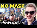 NO MASKS REQUIRED Outside at Walt Disney World! - Disney VLOG