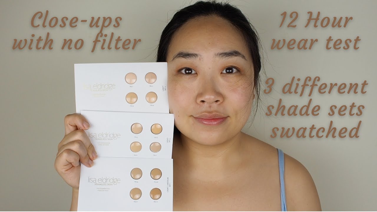 Lisa Eldridge Seamless Foundation Close Ups Swatches 12 Hour Wear lisa-eldridge-seamless-foundation-close-ups-swatches-12-hour-wear