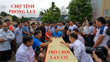 Chợ Tình Có Môn Thi "Lày Cỏ" Cực Kỳ Sôi Động và Hấp Dẫn Người Đến Chơi Chợ Tình Phong Lưu Bảo Lạc