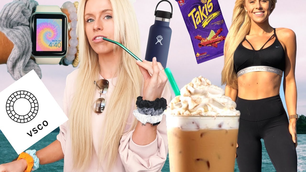 I TRIED EATING & TRAINING LIKE A VSCO GIRL IT WAS THE BEST DAY EVER