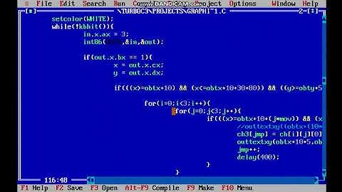 Calculator | Graphics | Mouse Programming | C Language