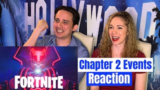 Fortnite All Chapter 2 Events Reaction - Part 1