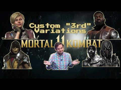 MK11 Custom Moves for New Variations 2: Cassie, Jax, Scorpion, Noob