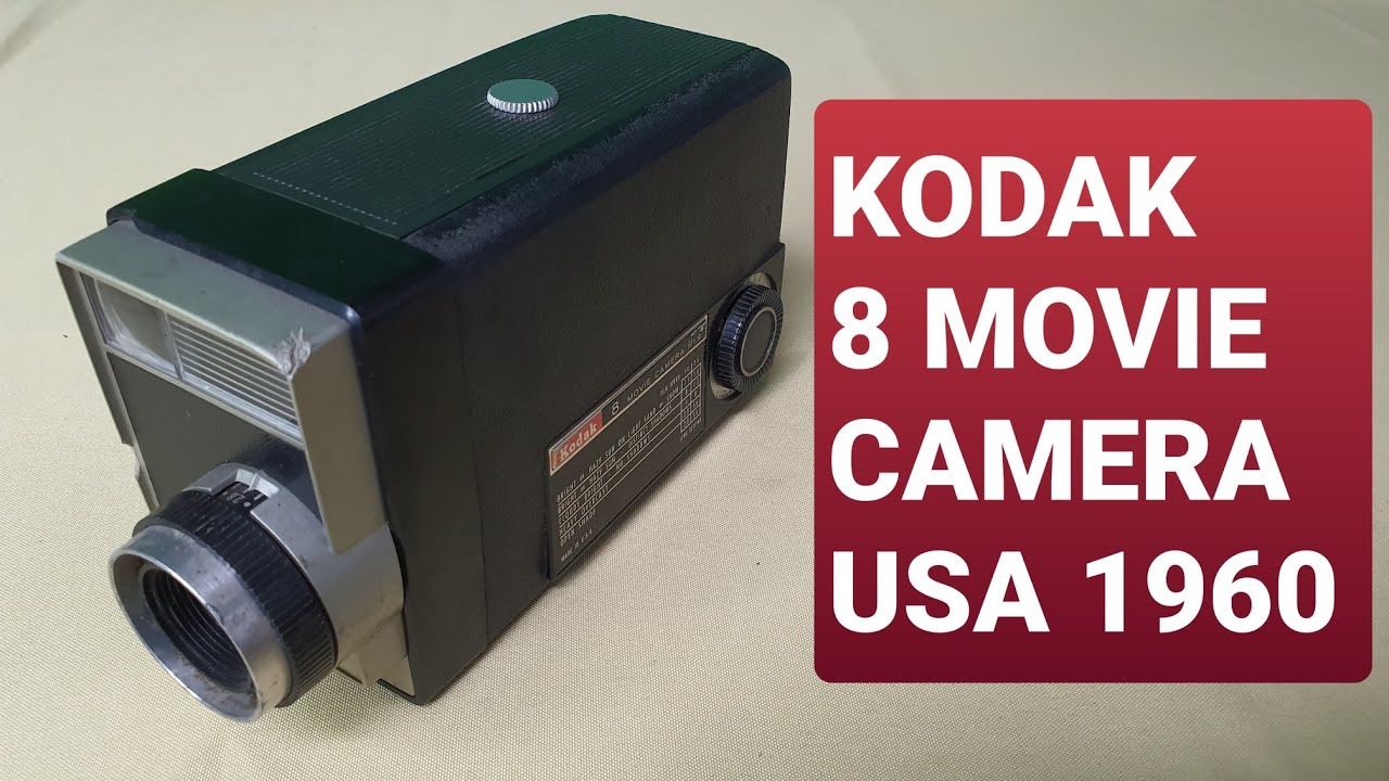 Kodak Instamatic M6 Movie Camera 1960s - Super 8 Untested AS IS for