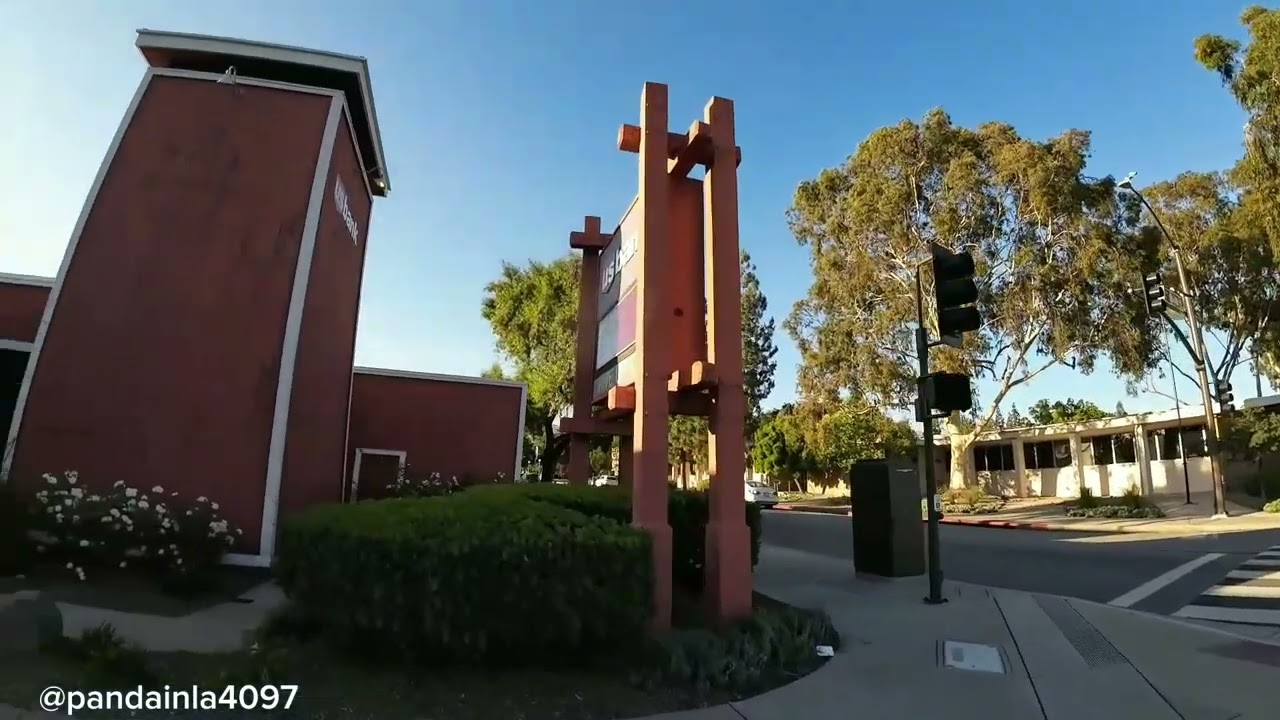 Old town San Dimas evening Walk