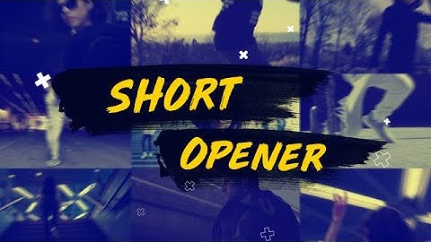 Short Modern Dynamic Opener Premiere Pro Templates