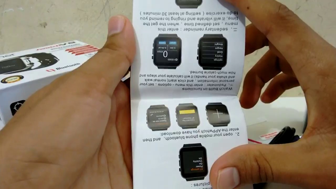 Mi Primer Unboxing - Smartwatch Joinet Jwatch V8 - YouTube