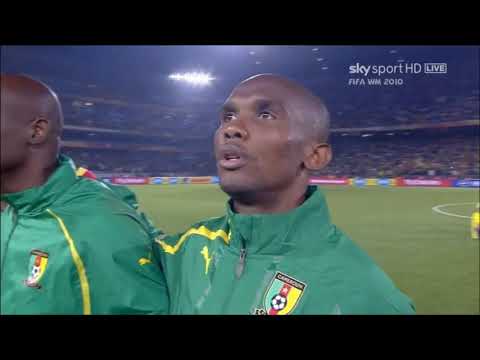 Anthem of Cameroon v Denmark (FIFA World Cup 2010)