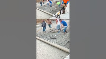 No thoughts, just satisfying concrete placement with the Hydra-Screed 😌