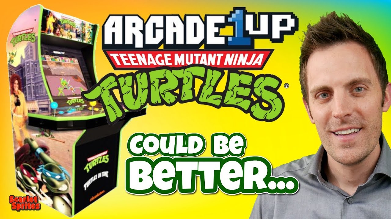 Arcade1up Tmnt Cabinet It Could Be Better Youtube