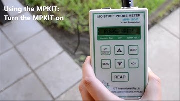 How do you measure soil moisture?