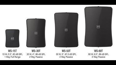 Test loa interM WS-30T - Korea. Chọn watts cho loa PA như thế nào phù hợp nhu cầu sử dụng?
