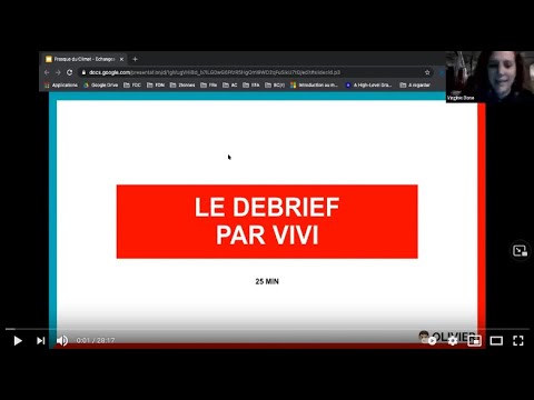 Débrief   Exemple de Virginie