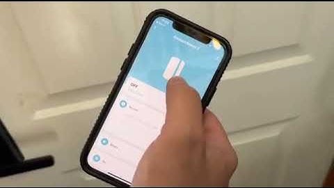 Smart door sensor zigbee 3.0