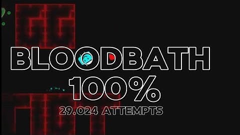 Bloodbath 100% (With reaction at ending)